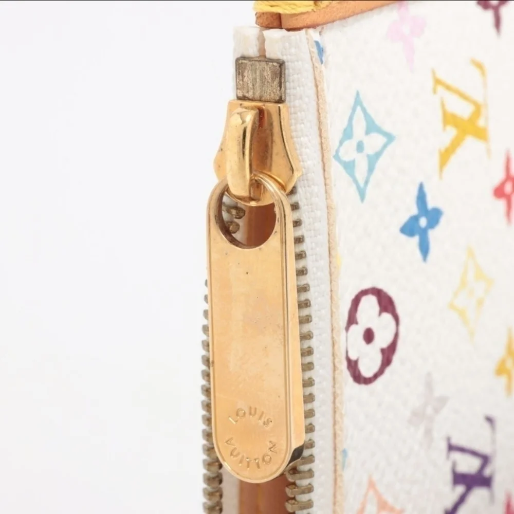 Authentic Louis Vuitton Multicolor Pochette Keys - Picture 7 of 10